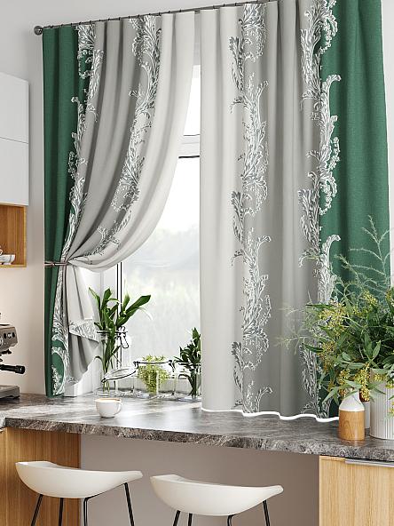 Комплект штор для кухни Лиртикс - 820 - фото 5