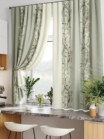 Комплект штор для кухни Лиртикс - 829 - фото 5