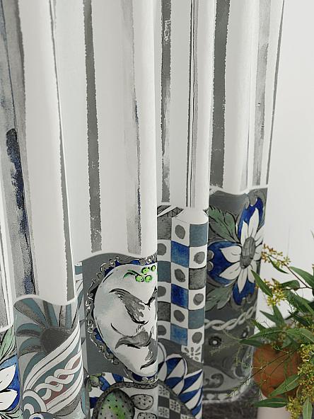 Комплект штор для кухни Лиртикс - 840 - фото 6