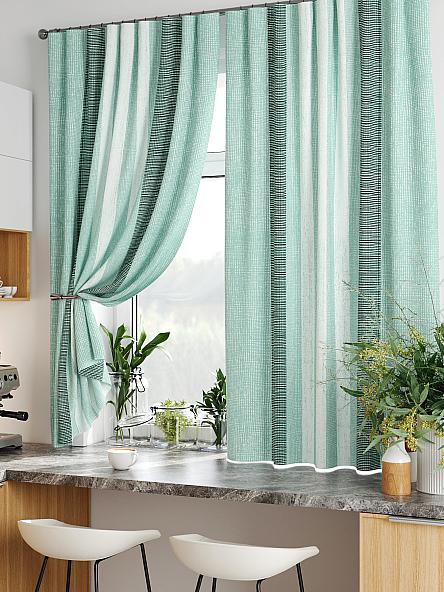 Комплект штор для кухни Лиртикс - 890 - фото 5