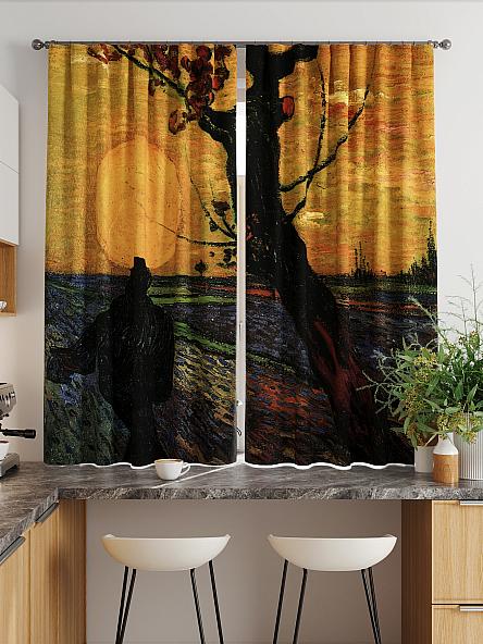 Комплект штор для кухни Лиртикс - 701 - 160 см - фото 2