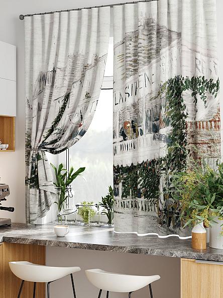 Комплект штор для кухни Лиртикс - 716 - 160 см - фото 5
