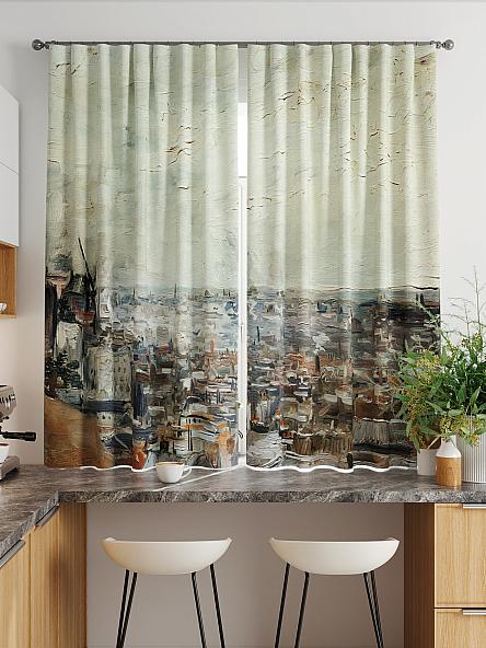 Комплект штор для кухни Лиртикс - 722 - 160 см - фото 2