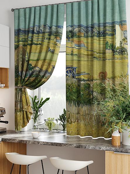 Комплект штор для кухни Лиртикс - 739 - 160 см - фото 5