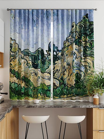 Комплект штор для кухни Лиртикс - 749 - 160 см - фото 2