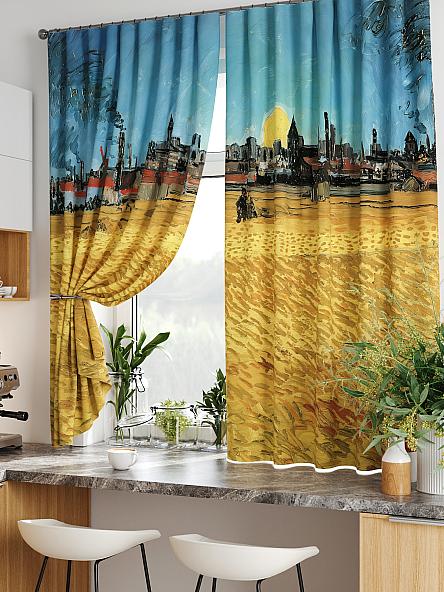 Комплект штор для кухни Лиртикс - 750 - 160 см - фото 5