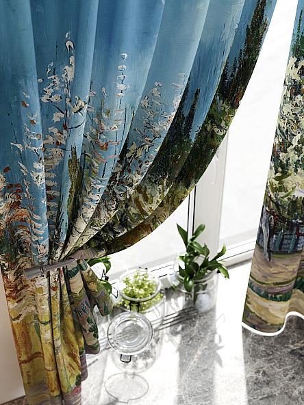 Комплект штор для кухни Лиртикс - 751 - 160 см - фото 3