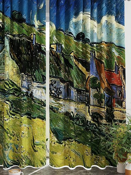 Комплект штор для кухни Лиртикс - 760 - 160 см - фото 4