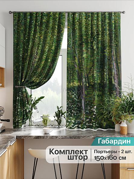 Комплект штор для кухни Лиртикс - 766 - 160 см