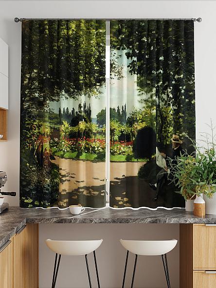 Комплект штор для кухни Лиртикс - 775 - 160 см - фото 2