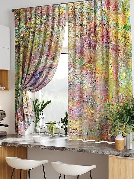 Комплект штор для кухни Лиртикс - 782 - 160 см - фото 5