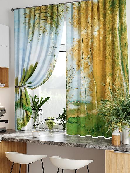 Комплект штор для кухни Лиртикс - 792 - 160 см - фото 5