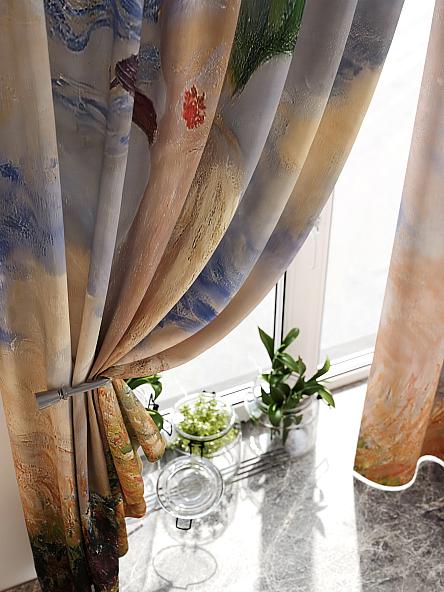 Комплект штор для кухни Лиртикс - 796 - 160 см - фото 3