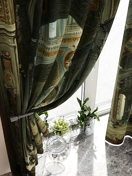 Комплект штор для кухни Лиртикс - 805 - 160 см - фото 3