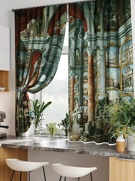 Комплект штор для кухни Лиртикс - 806 - 160 см - фото 5