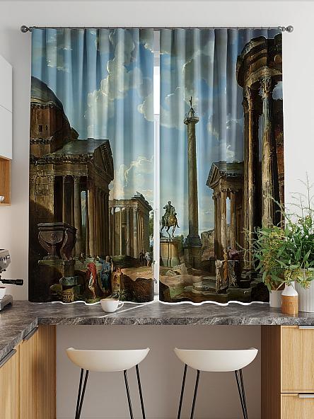 Комплект штор для кухни Лиртикс - 810 - 160 см - фото 2
