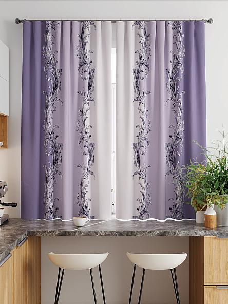 Комплект штор для кухни Лиртикс - 817 - 160 см - фото 2