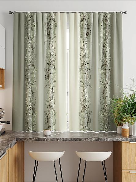 Комплект штор для кухни Лиртикс - 829 - 160 см - фото 2