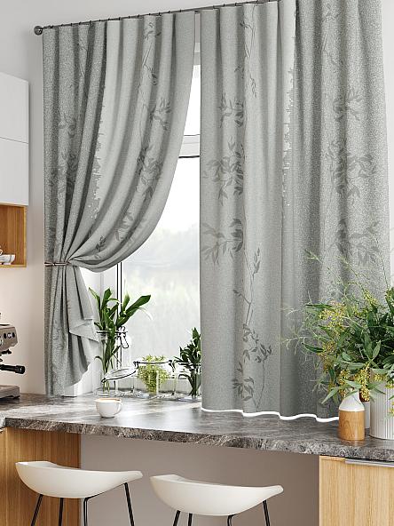 Комплект штор для кухни Лиртикс - 830 - 160 см - фото 5