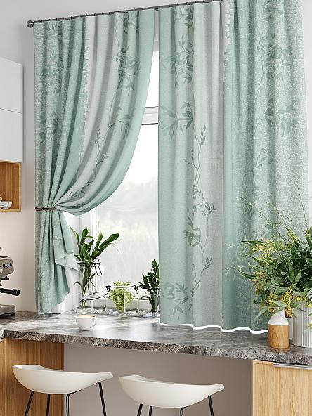 Комплект штор для кухни Лиртикс - 835 - 160 см - фото 5
