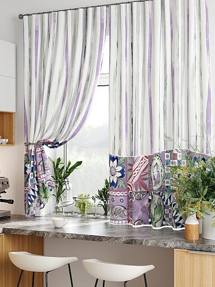 Комплект штор для кухни Лиртикс - 841 - 160 см - фото 5