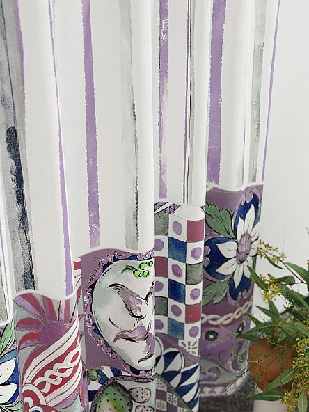 Комплект штор для кухни Лиртикс - 841 - 160 см - фото 6