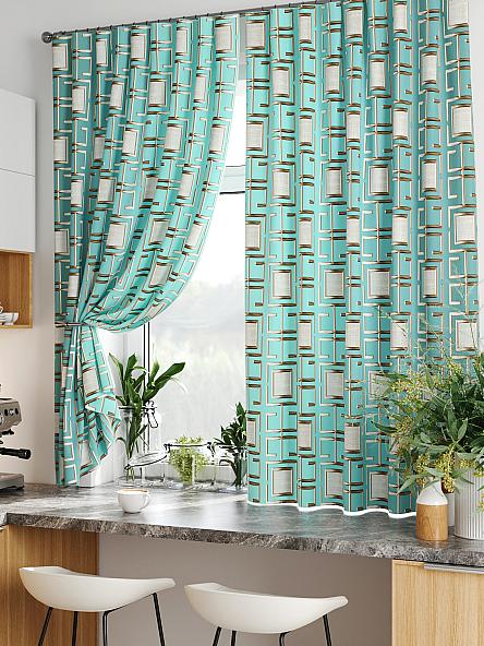 Комплект штор для кухни Лиртикс - 856 - 160 см - фото 5