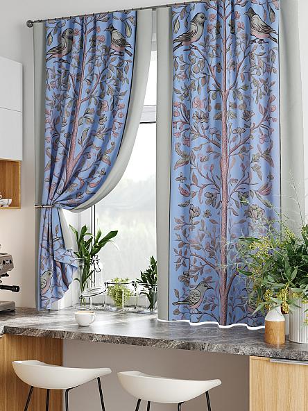 Комплект штор для кухни Лиртикс - 876 - 160 см - фото 5