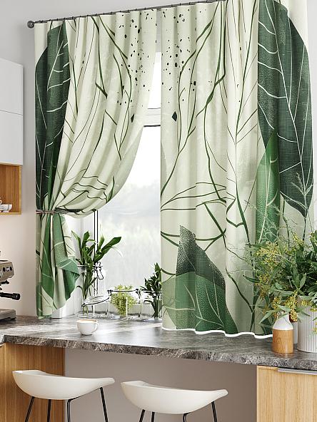 Комплект штор для кухни Лиртикс - 878 - 160 см - фото 5