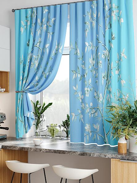 Комплект штор для кухни Лиртикс - 894 - 160 см - фото 5