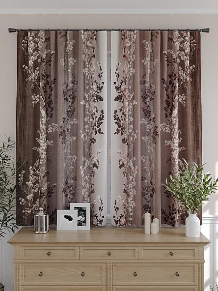 Комплект штор для кухни Мирис - 218 - фото 4