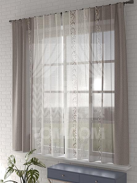 Тюль для кухни Мейрис - 214 - фото 4