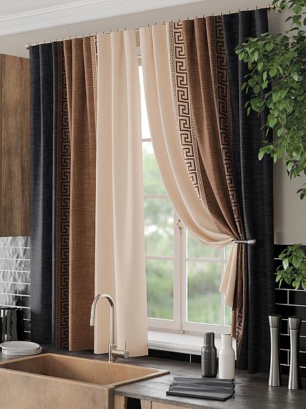 Комплект штор для кухни Флакрит - 144 - 170 см - фото 7