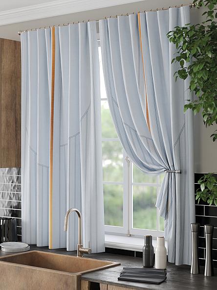 Комплект штор для кухни Флакрит - 255 - 170 см - фото 7