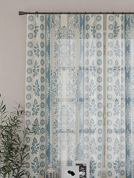 Комплект штор для кухни Флаксторс - 47 - 160 см - фото 3