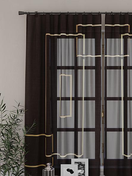 Комплект штор для кухни Флаксторс - 240 - 160 см - фото 3