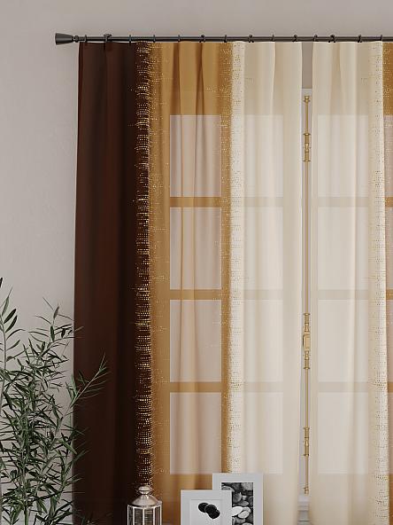 Комплект штор для кухни Флаксторс - 235 - 180 см - фото 3
