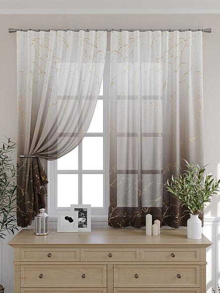 Комплект штор для кухни Флаксторс - 257 - 180 см - фото 6