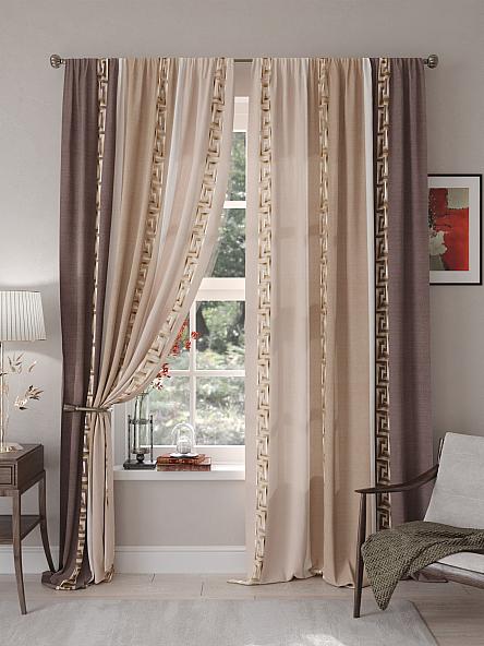 Комплект штор Мелари - 70 - 240 см - фото 2