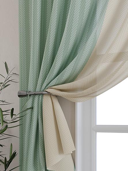 Комплект штор для кухни Мелика - 38 - 160 см - фото 2