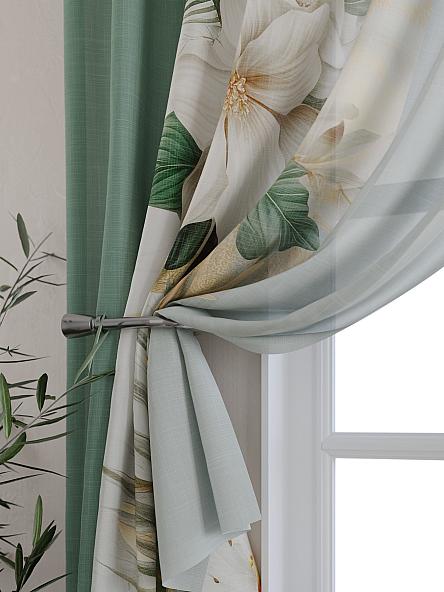 Комплект штор для кухни Мелика - 53 - 160 см - фото 2