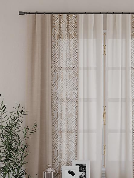 Комплект штор для кухни Мелика - 84 - 170 см - фото 3