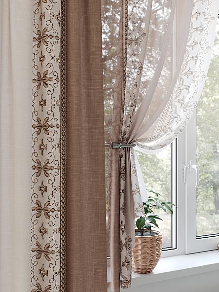 Комплект штор для кухни Фристон - 26 - 240 см - фото 3