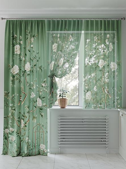 Комплект штор для кухни Фристон - 50 - 240 см - фото 2