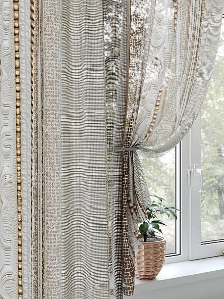 Комплект штор для кухни Фристон - 105 - 240 см - фото 3