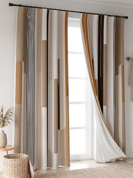 Комплект штор Лирфант - 539 - 260 см - фото 4