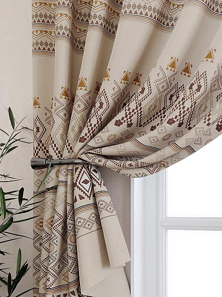 Комплект штор для кухни Лиртикс - 523 - 160 см - фото 2