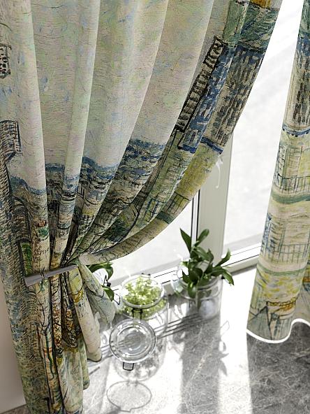 Комплект штор для кухни Лиртикс - 702 - 170 см - фото 3