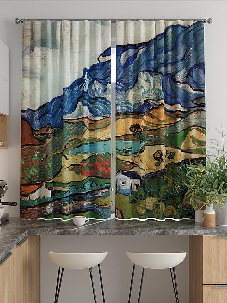 Комплект штор для кухни Лиртикс - 703 - 170 см - фото 2