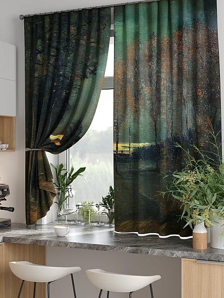 Комплект штор для кухни Лиртикс - 706 - 170 см - фото 5